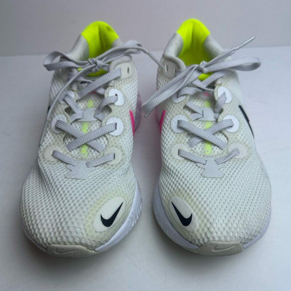 ❗️Nike Renew Women’s Tennis Shoes Active Size 8.5 White Orange Pink Neon